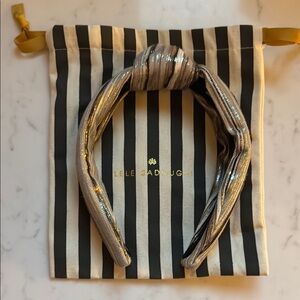 Lele Sadoughi Metallic Headband